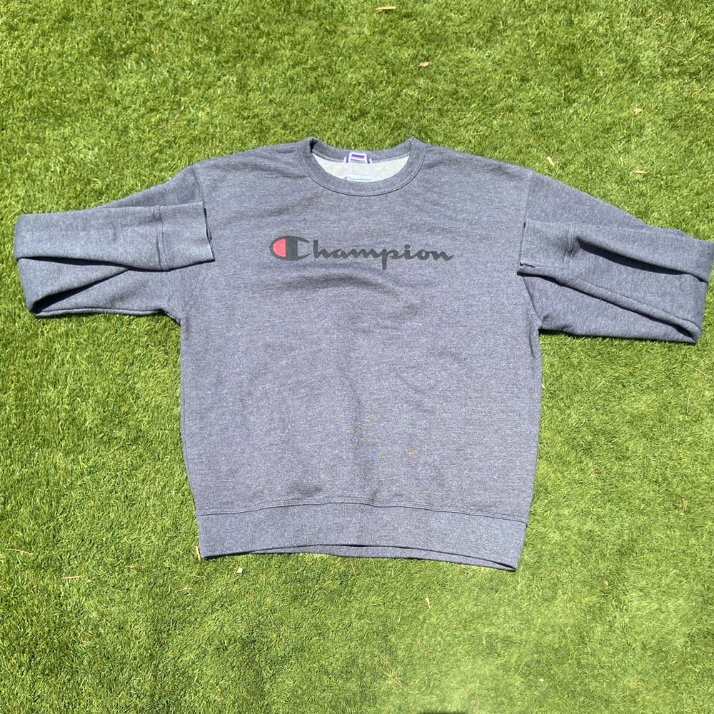 Dark gray champion sweater